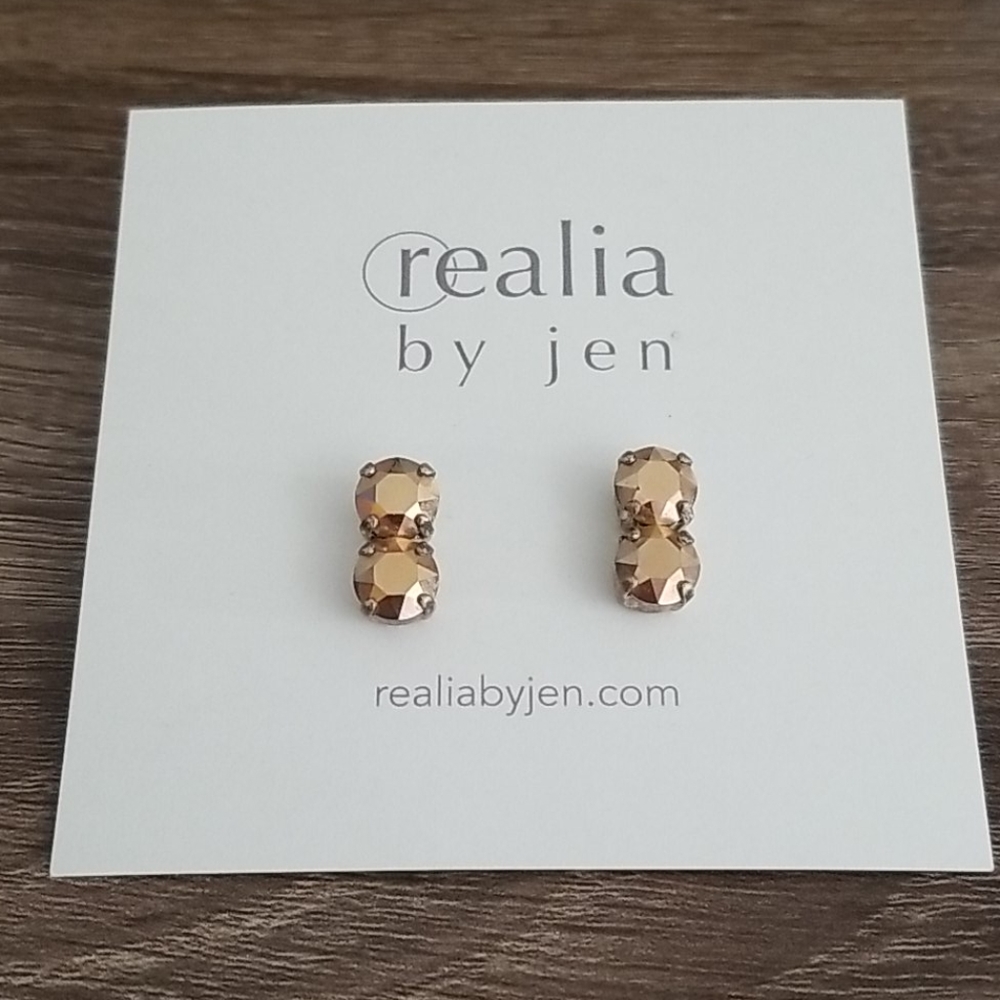 Realia by Jen fashion crystal rhinestone jewelry